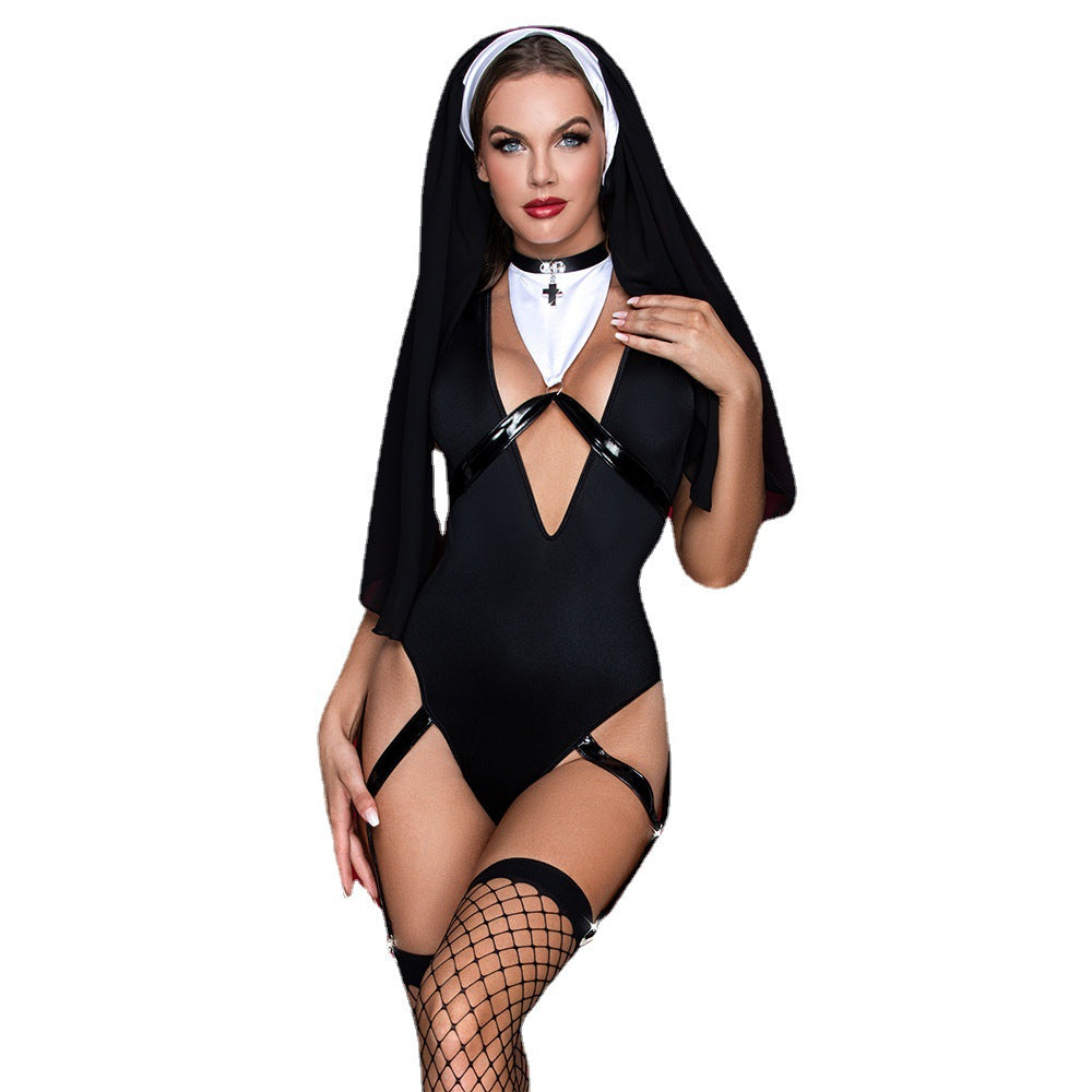 Sexy Sister Role Play Nun Costume