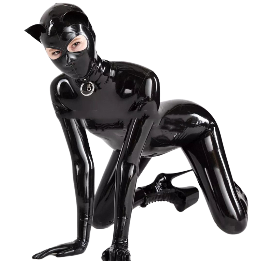 BDSM Catsuit Cosplay Latex Suit