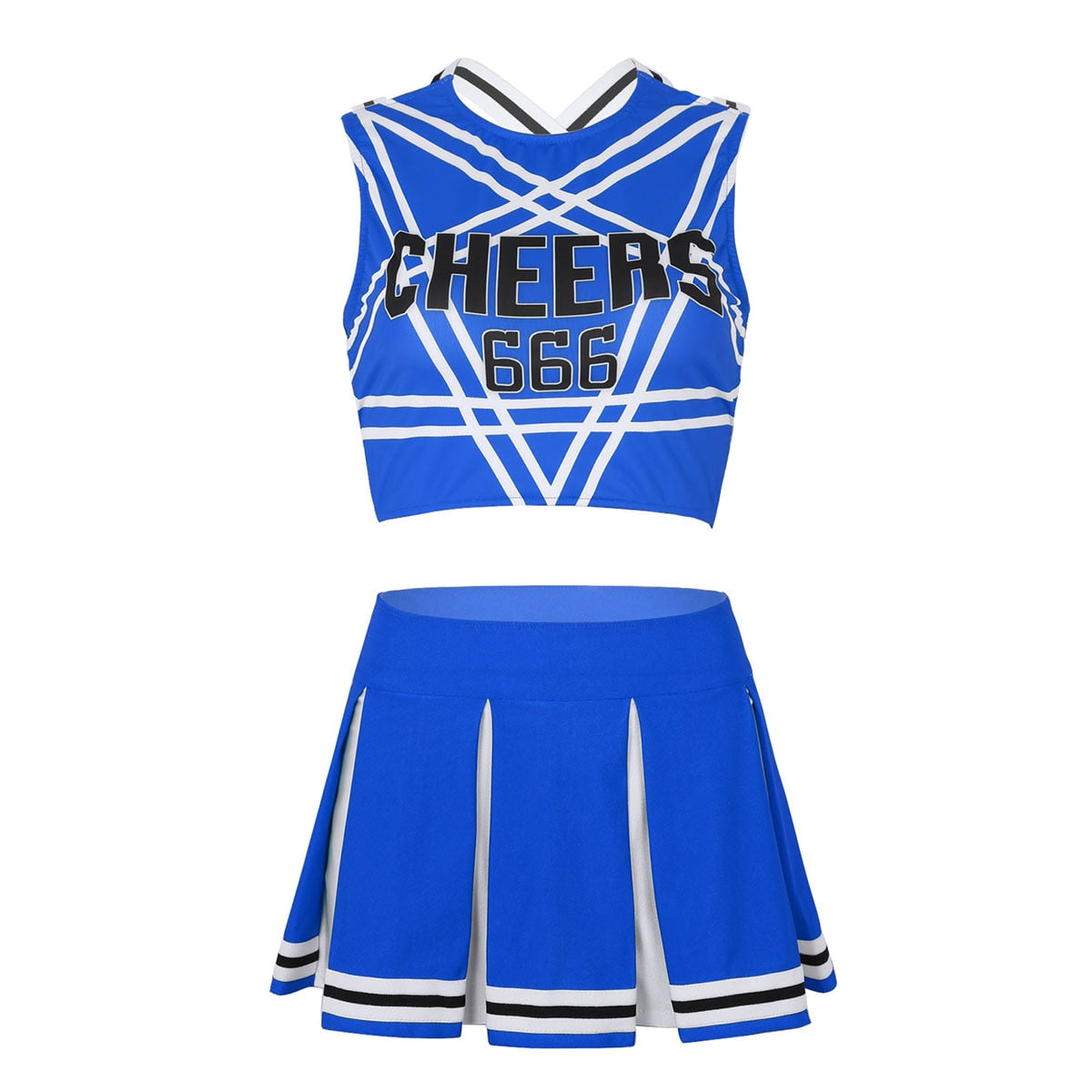 Sexy Cheerleader Cosplay Uniform Costume - product image 18