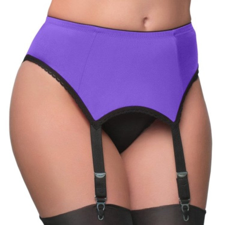 6-Claw Adjustable Garter Belt with Metal Buckle – product image 5