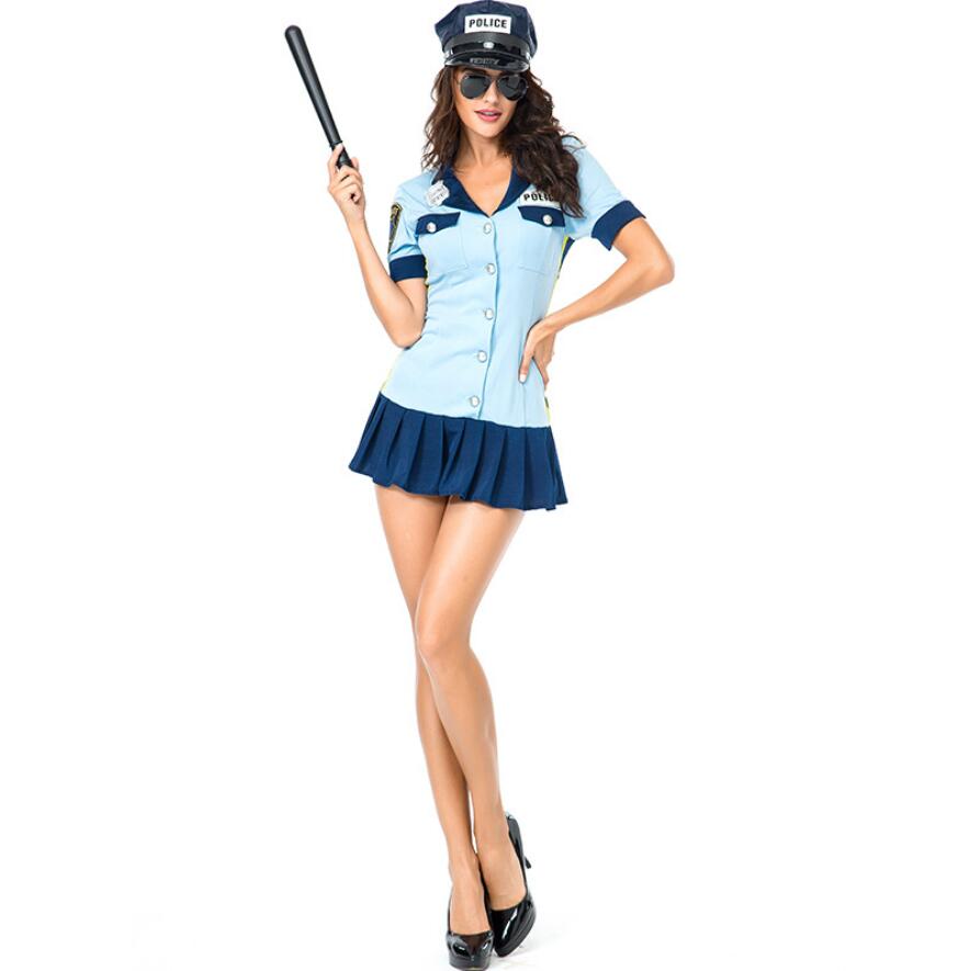 Policewoman Lingerie Costume Set – Sexy Cop Cosplay
