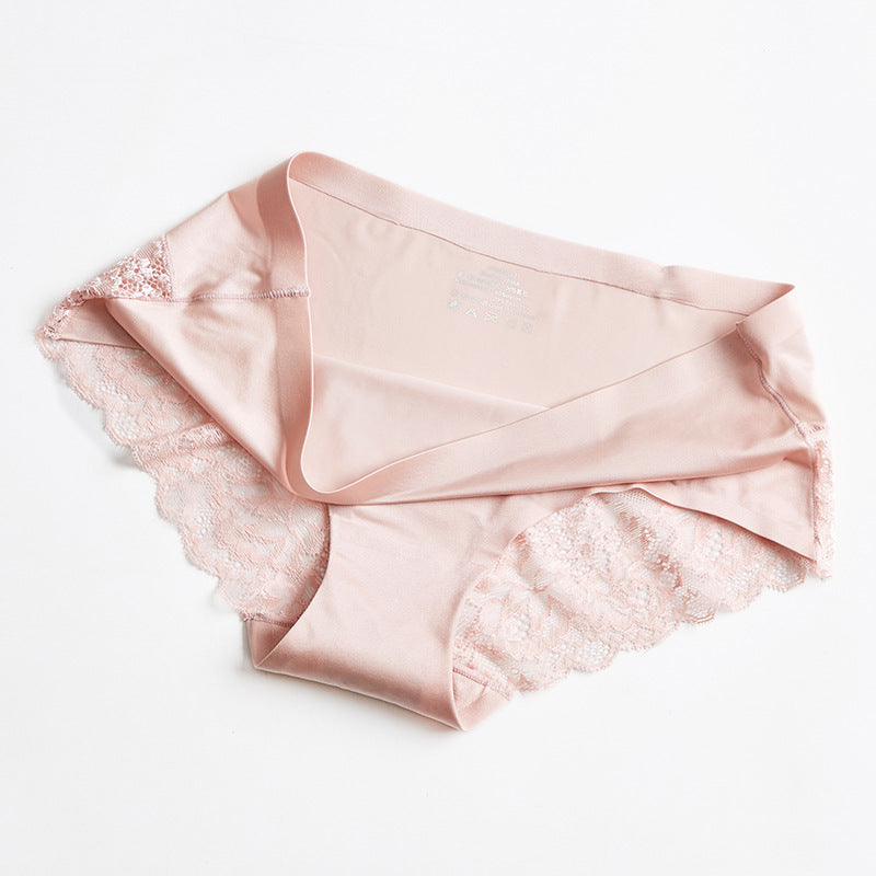 Silky Lace Low-Rise Panties Seamless Lingerie - product image 6
