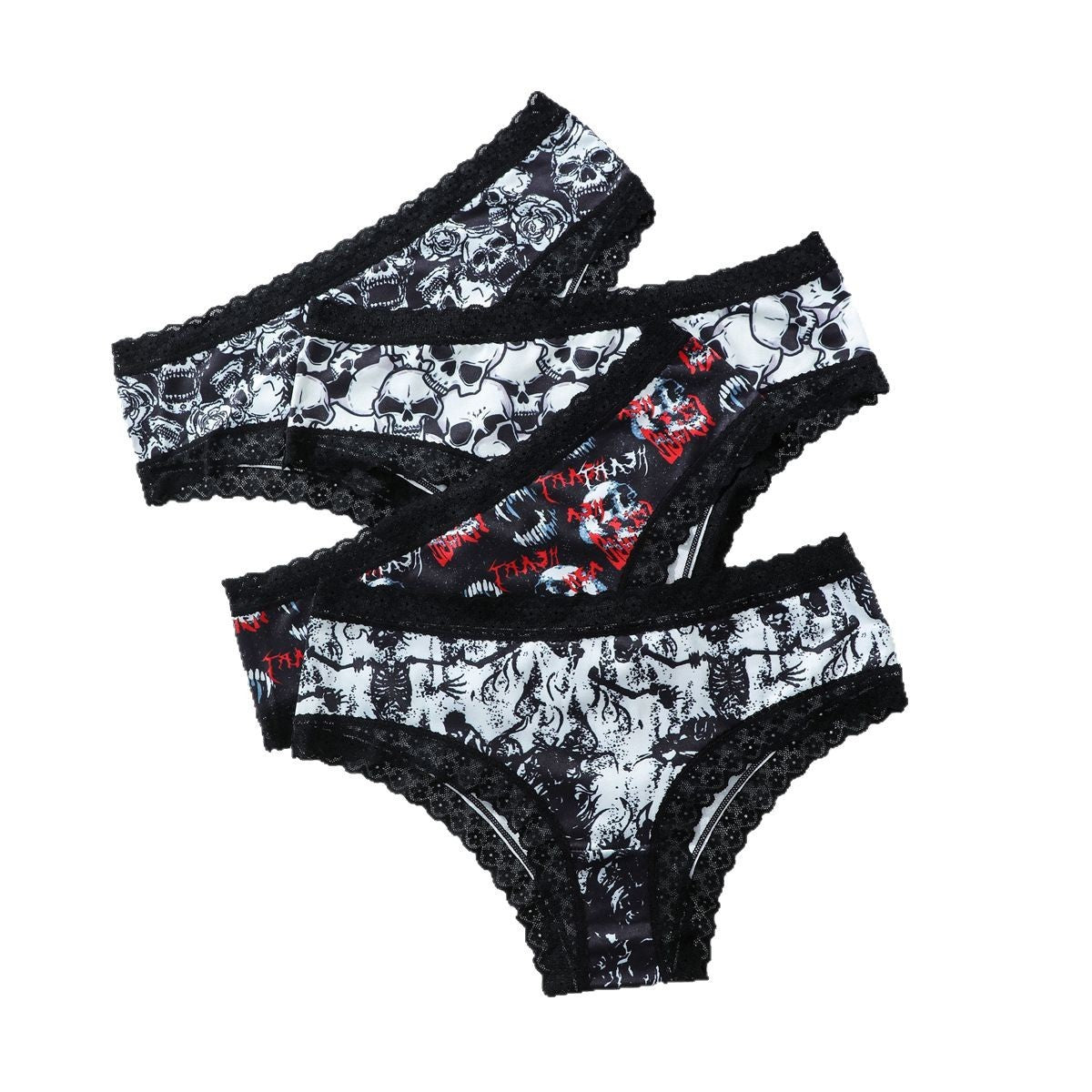 Cute Lace Halloween Panties