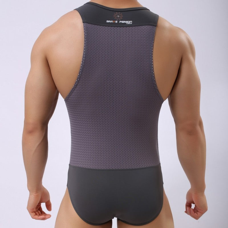 Sexy Onesie Shapewear Men Underwear