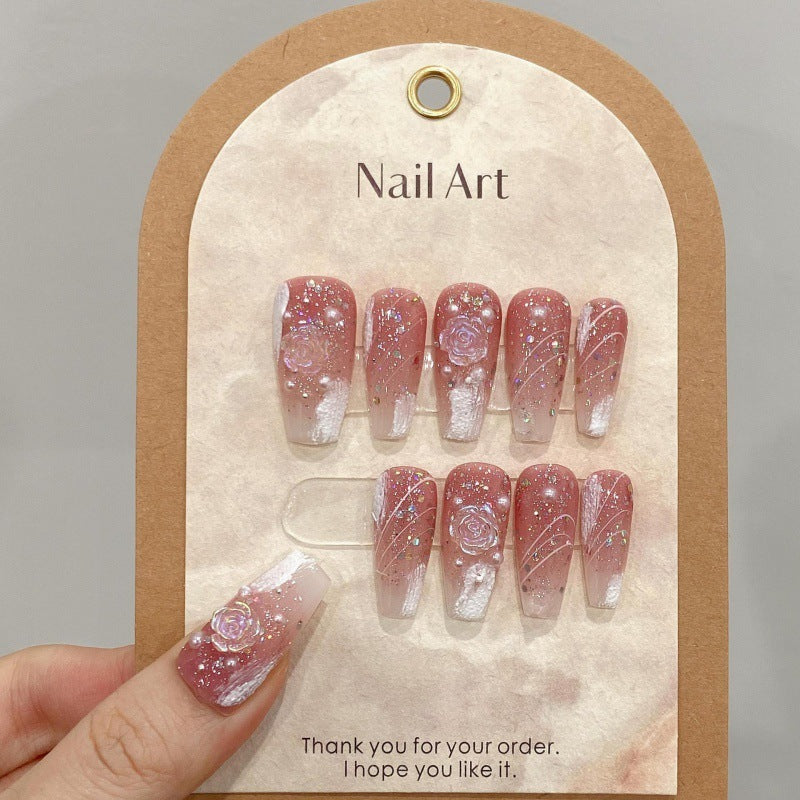 Floral Blooming Press On Nails