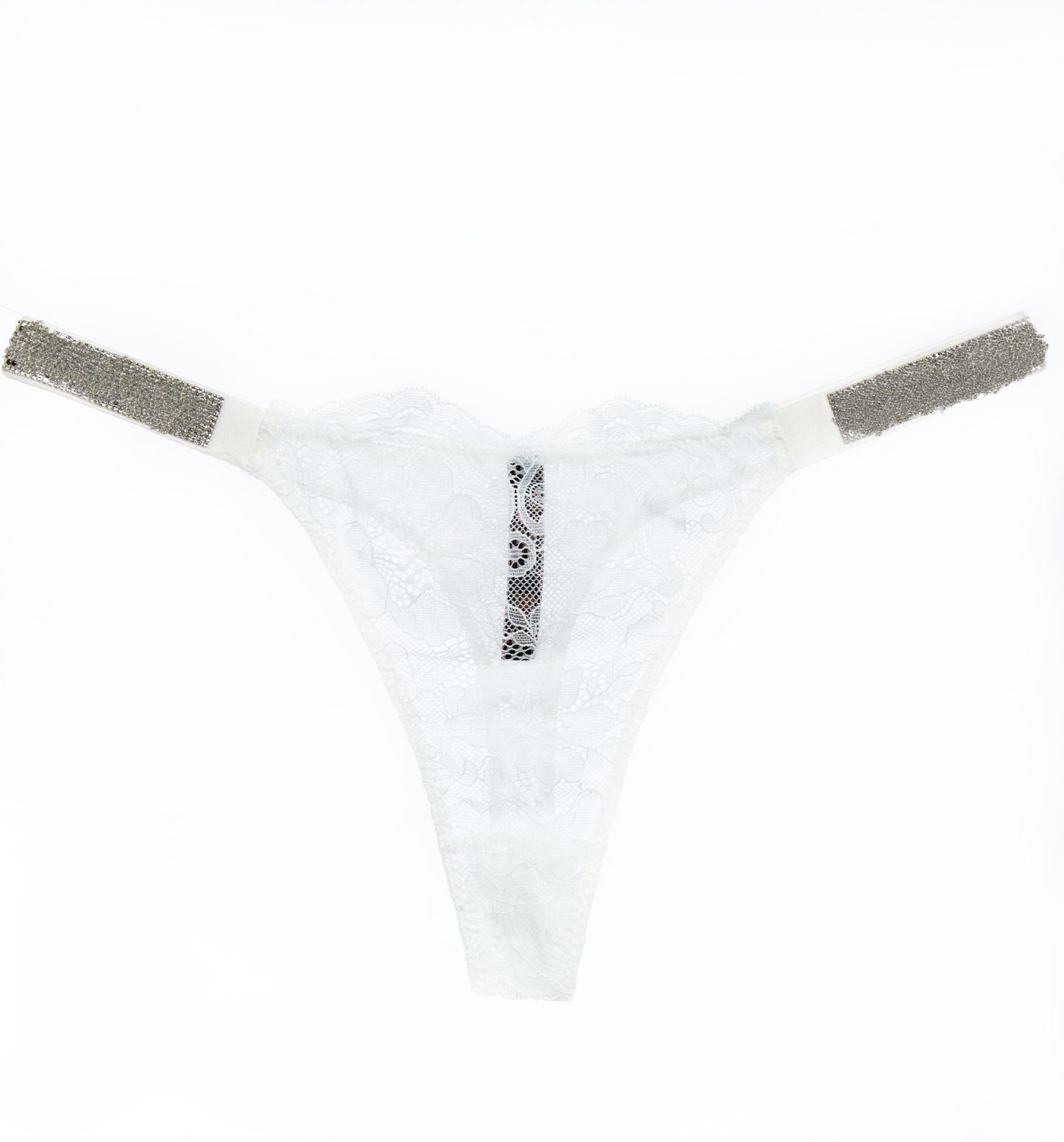 Sexy Rhinestone Lace Underwear T-back