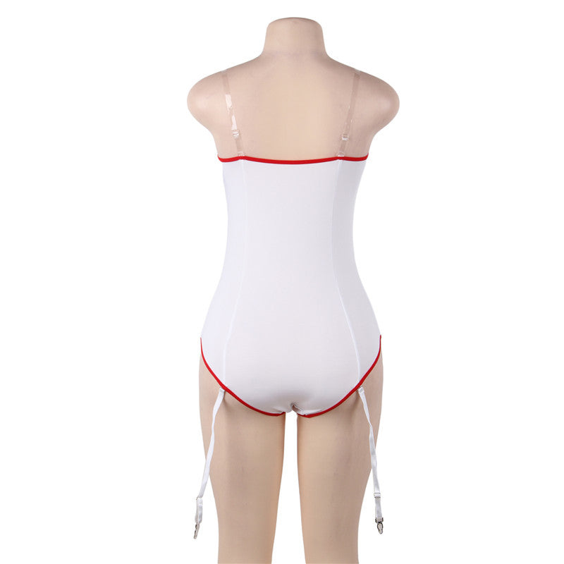 Plus Size Nurse Cosplay Lingerie Set M-5XL product image 4