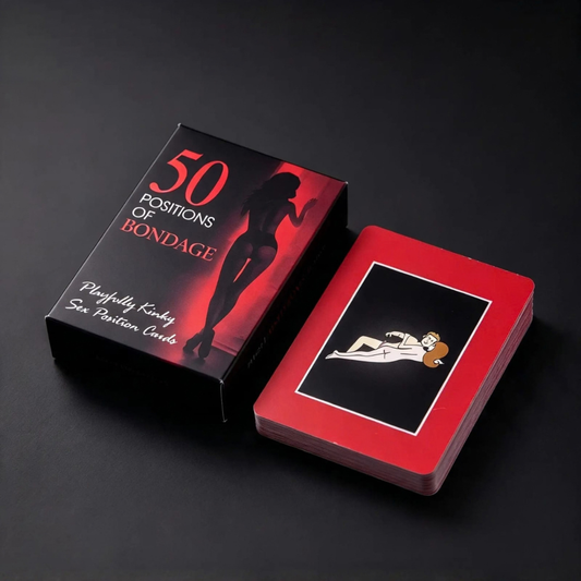 50 Positions of Bondage | Adult Couples Card Game
