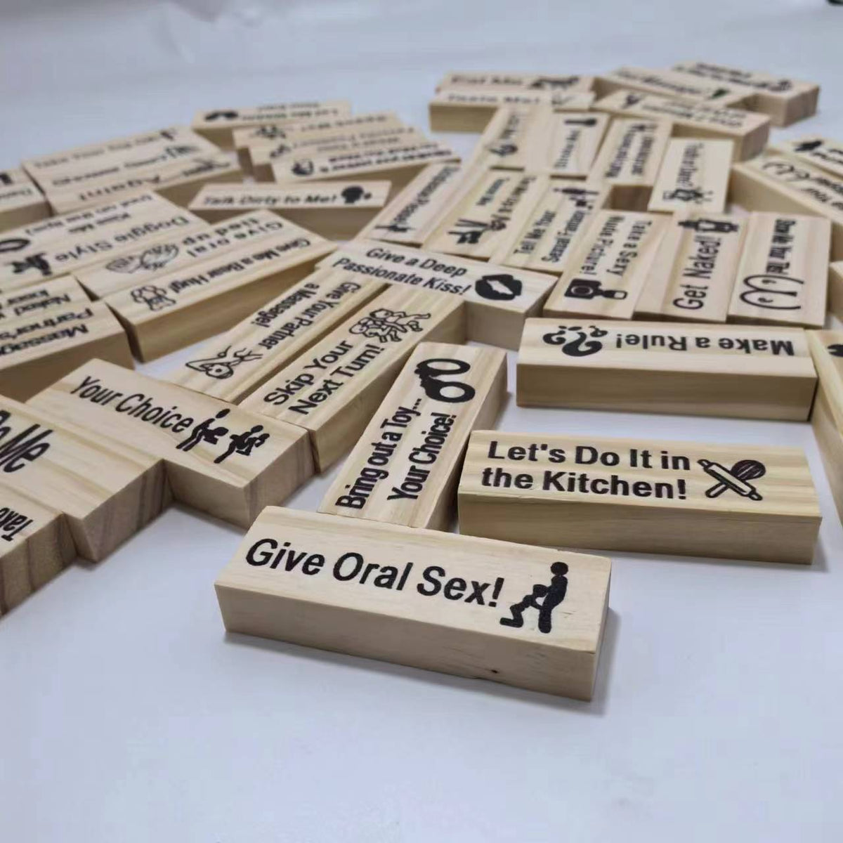 Adult Sexy Jenga Wooden Block Game - product image 3