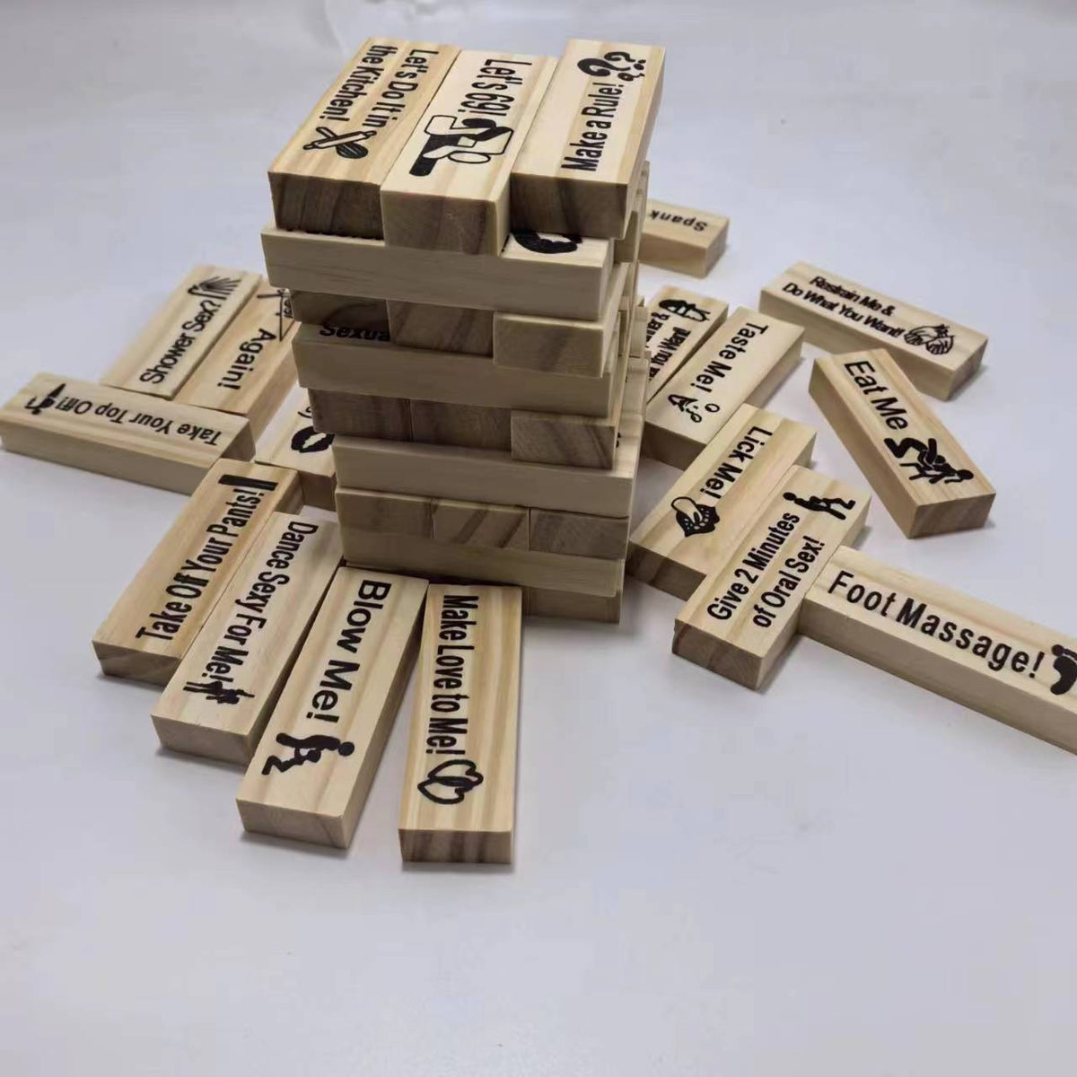 Adult Sexy Jenga Wooden Block Game - product image 9