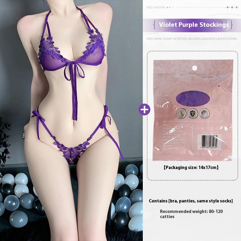 Sexy Three-point See Through Lingerie Sets