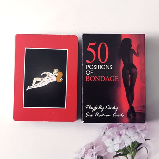 50 Positions Of Bondage Card Game