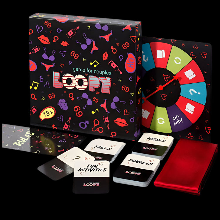 Loopy Love Roulette Couple Game Card – Auggust