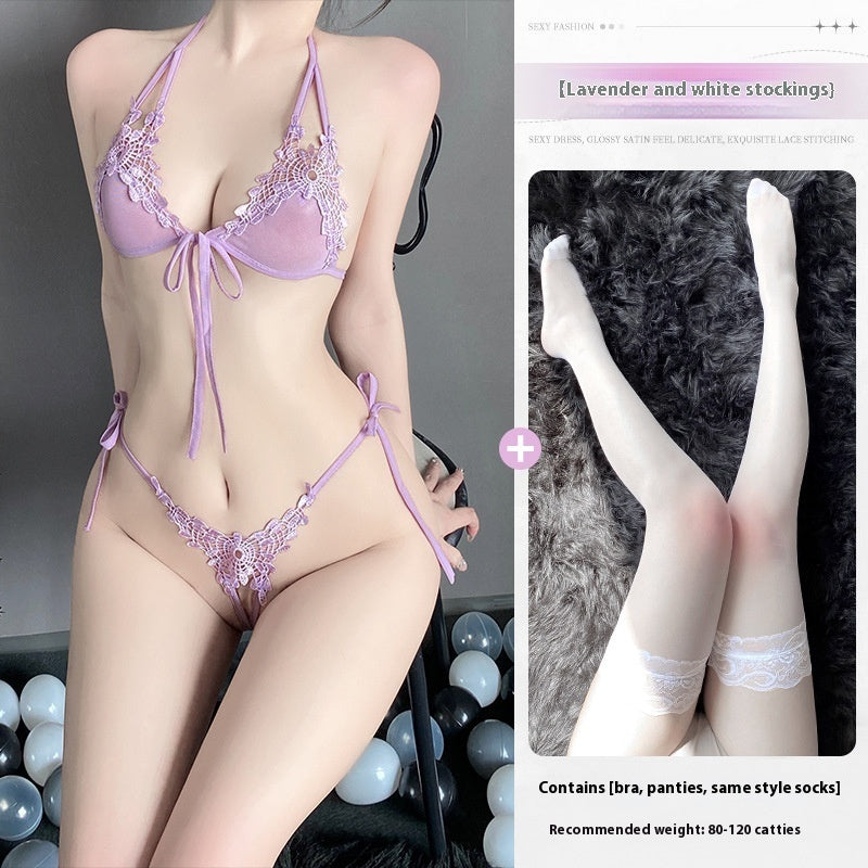 Sexy Three-point See Through Lingerie Sets
