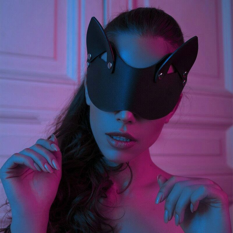 Erotic Blindfold Bunny Ears Mask