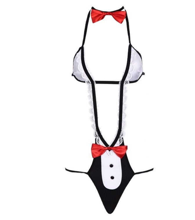 French Maid Fancy Naughty Costume Set - image 5