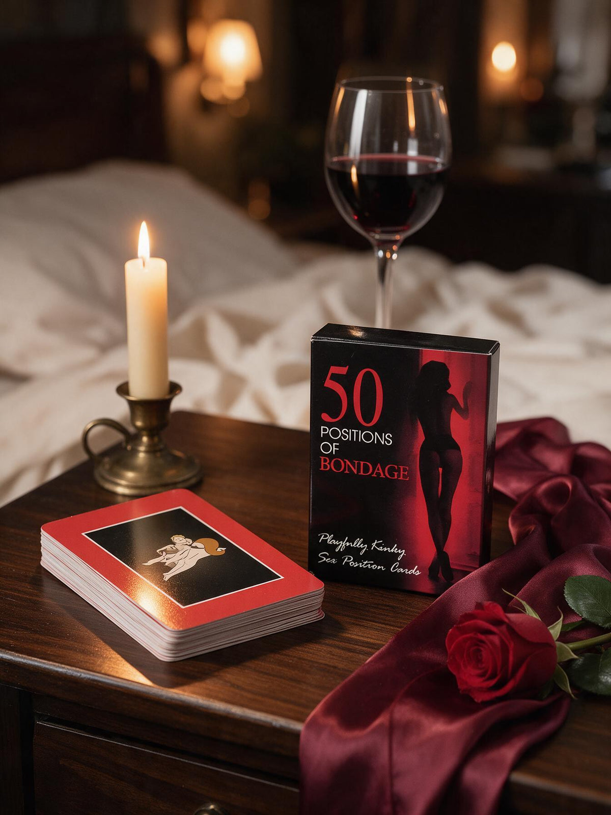 50 Positions of Bondage | Adult Couples Card Game
