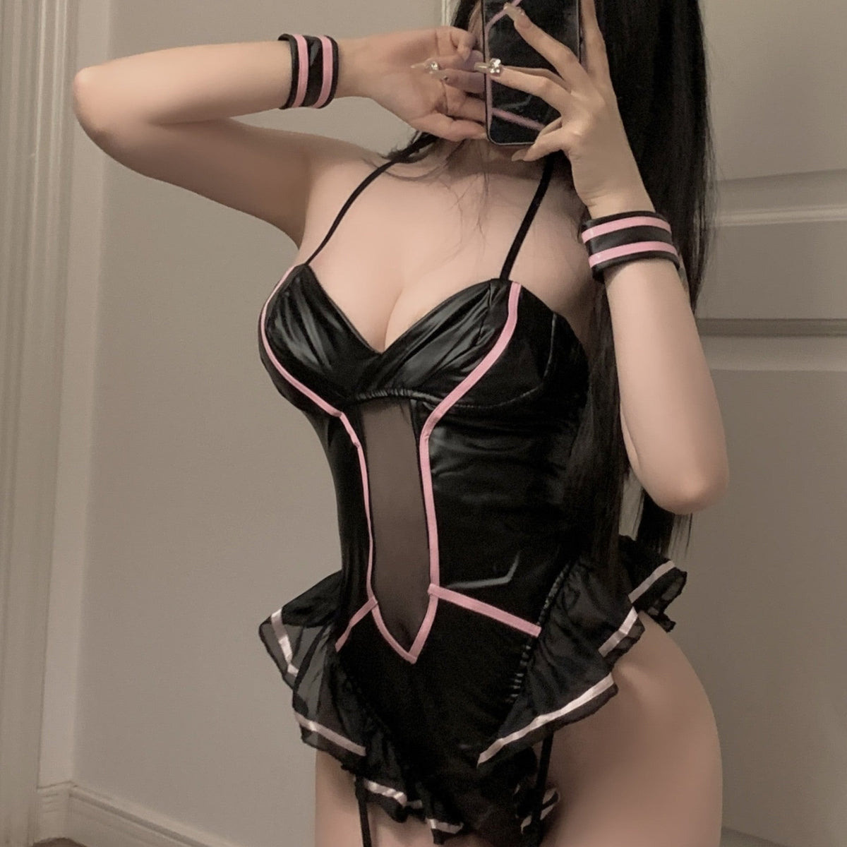 seductive bunny roleplay uniform bunny girl costume product image 4