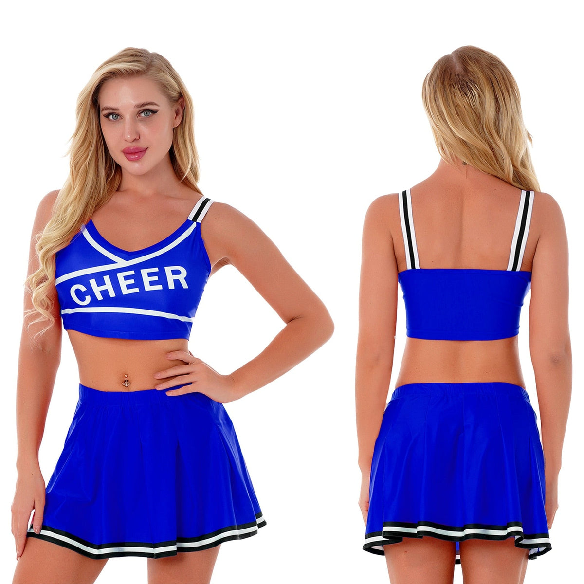 Sexy Cheerleader Cosplay Uniform Costume - product image 10