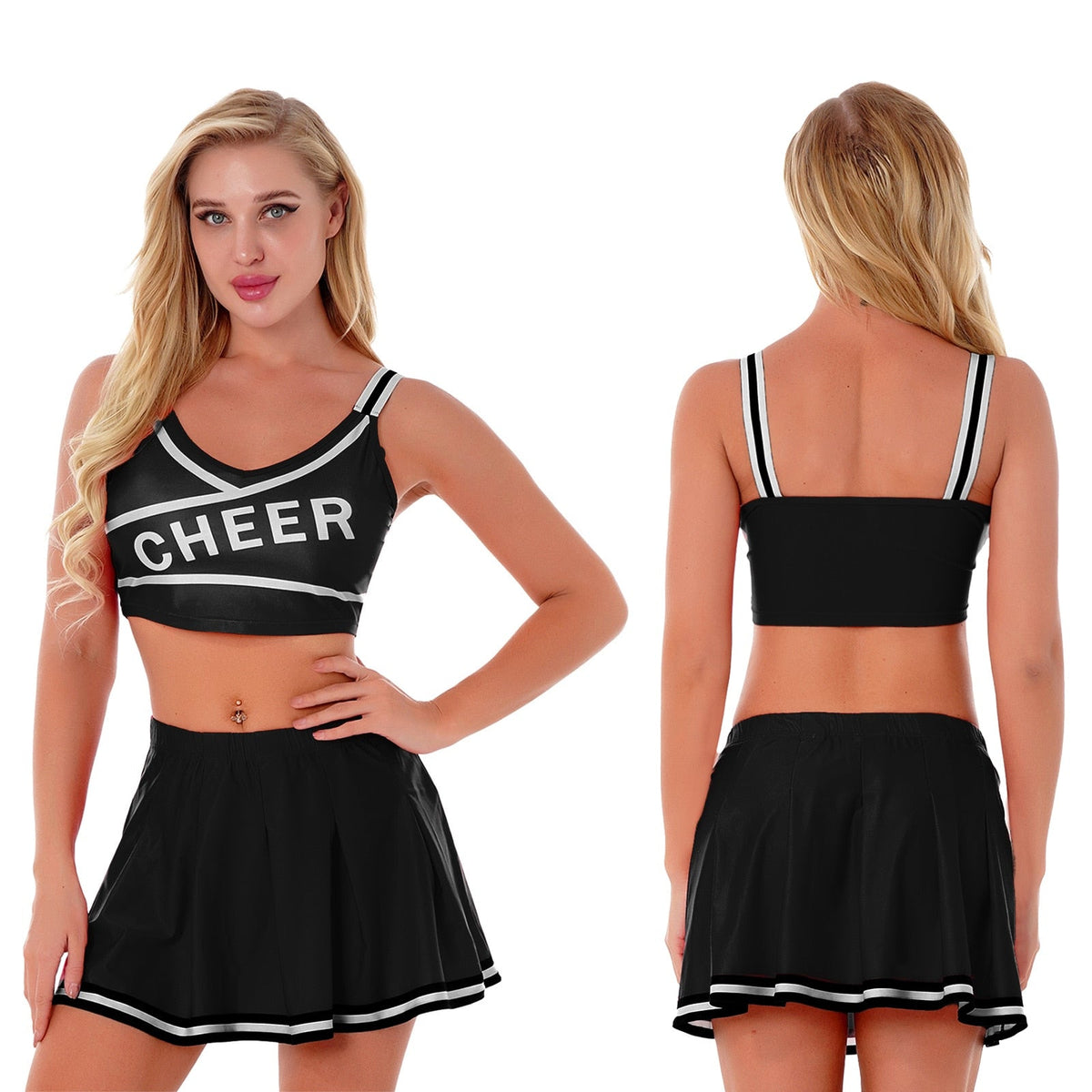 Sexy Cheerleader Cosplay Uniform Costume - product image 11