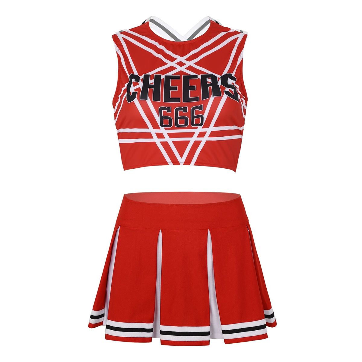 Sexy Cheerleader Cosplay Uniform Costume - product image 12