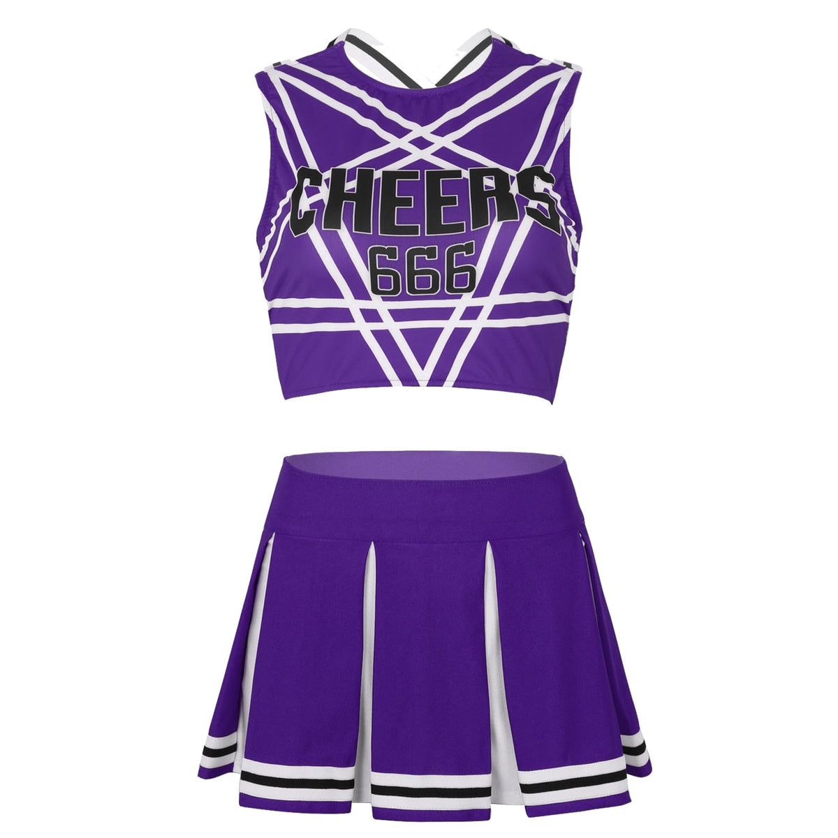 Sexy Cheerleader Cosplay Uniform Costume - product image 26