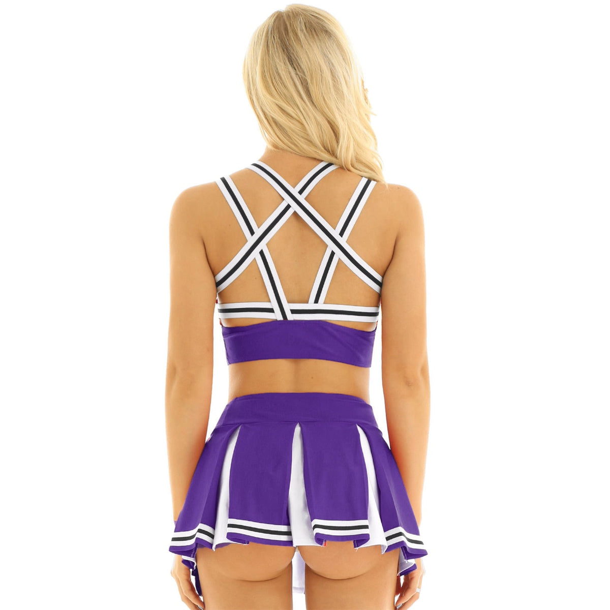 Sexy Cheerleader Cosplay Uniform Costume - product image 29