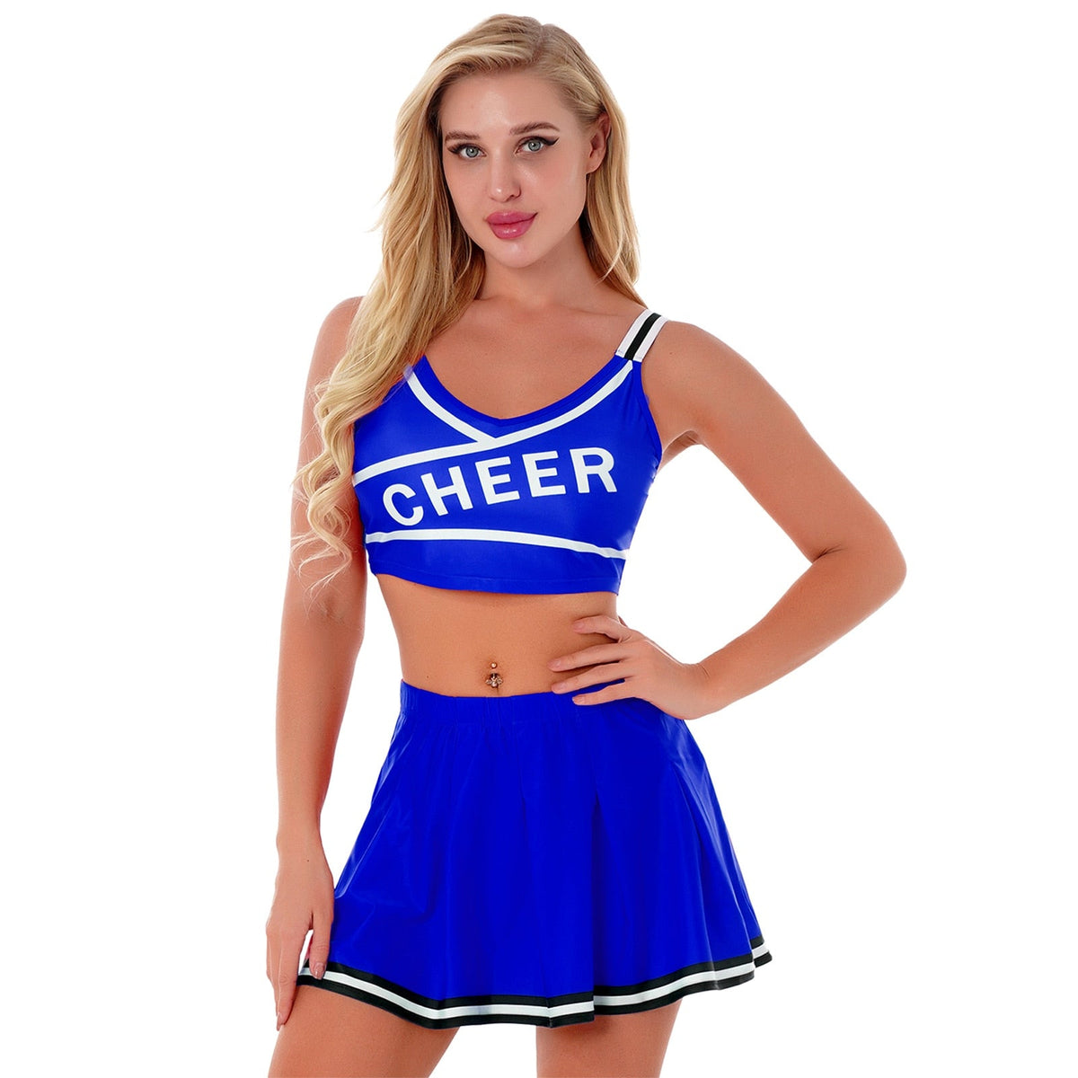Sexy Cheerleader Cosplay Uniform Costume - product image 33