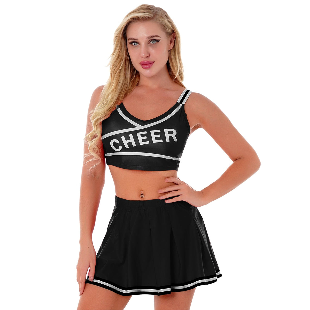 Sexy Cheerleader Cosplay Uniform Costume - product image 35