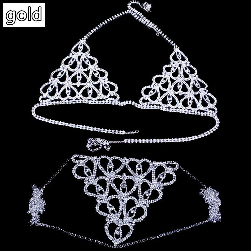 Luxury Body Chain Lingerie Set auggust-store.myshopify.com Body Chains Auggust Store