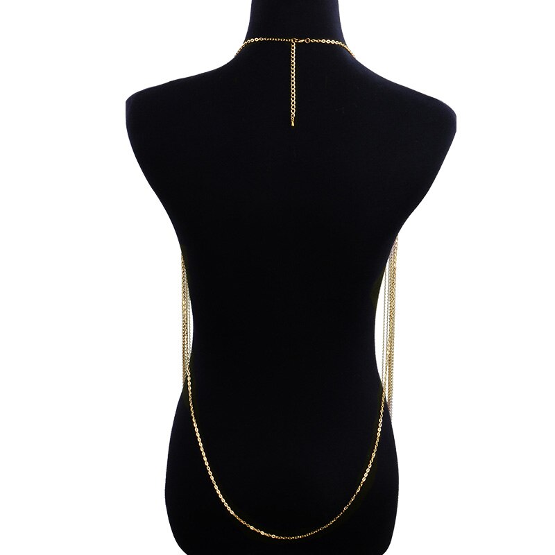 Fashionable Shawl Type Tassel Body Jewelry Chain