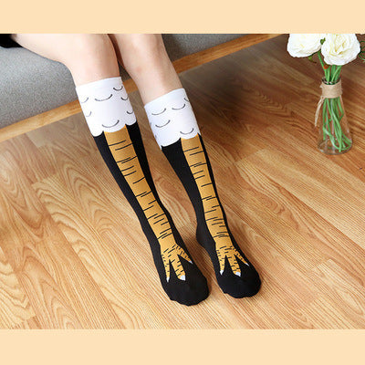 Trending Chicken Feet Long Cotton Socks