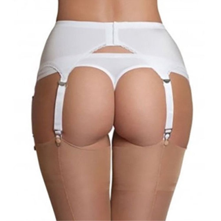 6-Claw Adjustable Garter Belt with Metal Buckle – product image 2