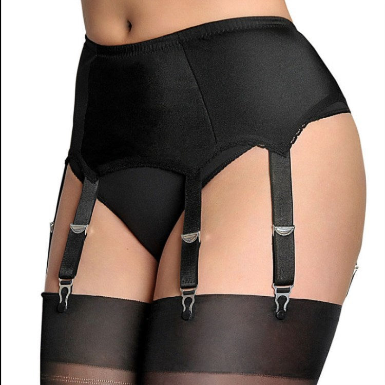 6-Claw Adjustable Garter Belt with Metal Buckle – product image 11