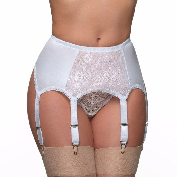 Plus Size 6-Strap Lace Garter Belt – Adjustable Suspender – product image 3